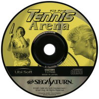 Tennis Arena JP Sega Saturn JP box art